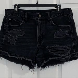 American Eagle Black Shorts